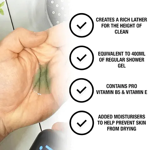 Image 1, CREATES A RICH LATHER FOR THE HEIGHT OF CLEAN EQUIVALENT TO 400ML OF REGULAR SHOWER GEL CONTAINS PRO VITAMIN B5 & VITAMIN E ADDED MOISTURISERS TO HELP PREVENT SKIN FROM DRYING Image 2, AFTER THE INITIAL FRESH CITRUS, MINT & MENTHOL ARE ACTIVATED BY HOT WATER AND PERMEATE THROUGH TO INVIGORATE AND GIVE YOU A LIFT Image 3, men-u CITRUS & MINT ultra concentrate shower gel 100ml e 3.3fl.oz travel friendly size ...ultra concentrate lightweight packaging 13cm tall and empty tube 11g of LDPE & cap 7g of HDPE plastic 3R Grooming Reduce with ultra concentration Reuse pumps & overcaps Recycle much less! Image 4, WHY ULTRA CONCENTRATION? HIGH PEFORMANCE BASED ON A HIGH PROPORTION OF MODERN ACTIVE INGREDIENTS COMPACT DESIGNS - GREAT FOR TRAVEL & SPORTS WITH REFILLS UP TO 92% LESS PACKAGING 2 31 CATE men-Ü ultra concentrate 100ml €33.or MATT MOISTURISER 2331 www UP TO 4X LONGER LASTING LARGE NUMBER OF APPS MEANS VALUE VEGAN FRIENDLY