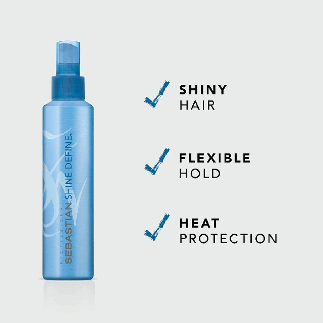 Shiny hair Flexible hold Heat protection. How to use Spray in small sections Spritz on finished style. Brushable shin enhancer. Find your shine styler* *sold separately. For all hair types
