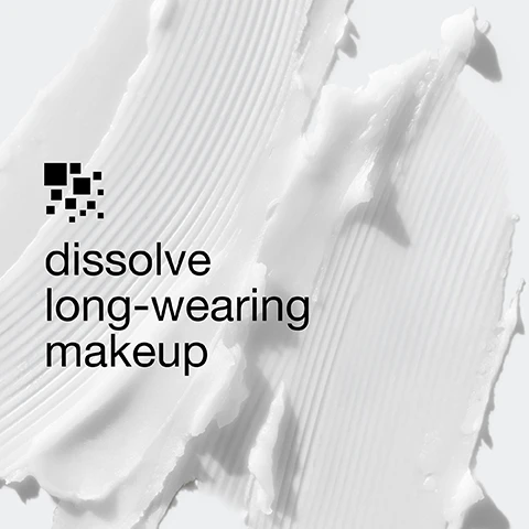 Image 1, dissolve long wearing makeup. image 2, safflower seed oil - helps dissolve makeup and leave skin feeling soft. image 3, free of fragrance, gluten, drying alcohol, sodiu, lauryl sulfate, sodium laureth sulfate