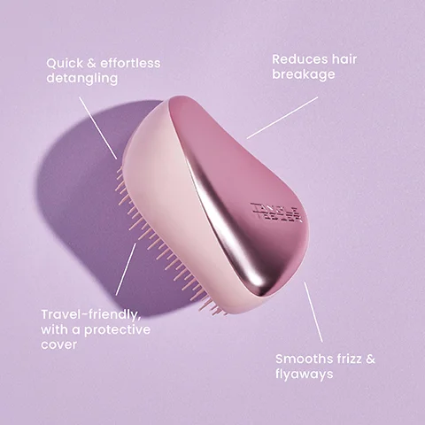 Image 1, Quick & effortless detangling Reduces hair breakage Travel-friendly, with a protective cover Smooths frizz & flyaways