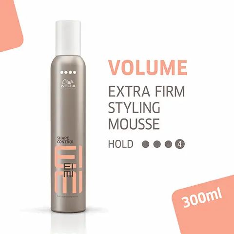 Image 1, WELLA SHAPE CONTROL VOLUME EXTRA FIRM STYLING MOUSSE HOLD 4 300ml Image 2, VOLUMISED HAIRSTYLE WITH FIRM HOLD Image 3, WELLA SHAPE CONTROL ME HEAT PROTECTION Image 4, WELLA SHAPE CONTROL ШЕ FRUITY ORCHARD SCENT Image 5, WELLA THERMAL MAGE 30 CONTRO 0000 WILLA PARTNER RECOMMENDATION SOLD SEPARATELY Image 6, WOLLA 00 WELLA 48 000 WELLA WELLA WELLA ROOT SHOOT 000 WELLA C DRY WILLA WELLA STRONG MISTYME 品 DISCOVER OTHER PRODUCTS