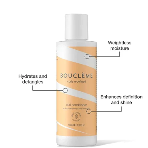 weightless moisture, hydrates and detangles, enhances definition and shine.