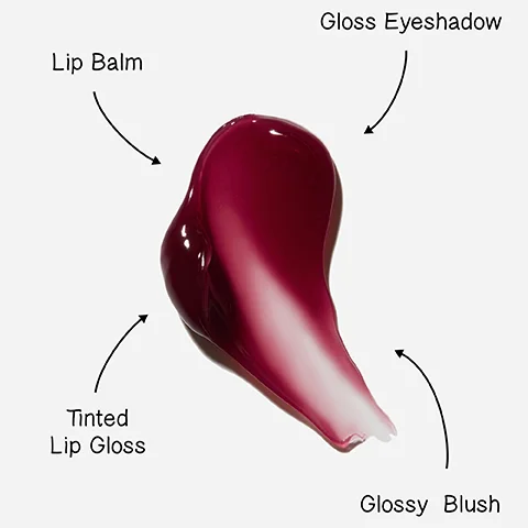Lip Balm Gloss Eyeshadow Tinted Lip Gloss Glossy Blush