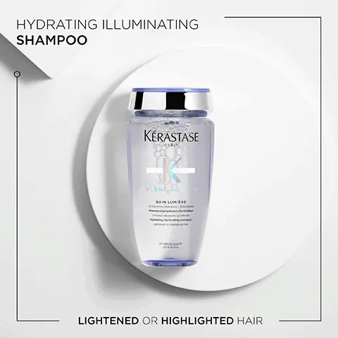 Image 1, hydrating illuminating shampoo, lightened or highlighted hair. Image 2, blond absolu, 92% more hydrated hair. 94+ stronger hair. 8 times visibly shinier hair. instant anti-brass action. Image 3. before and after. Image 4, blond absolu, patrick wilson, celebrity hair stylist and kerastase expert. for most blonde clients, it's a struggle to find a range that is both hydrating and protects your colour. the blond absolu range from kerastase does both without making the hair feel heavy. it's my go to for blondes, myself included.