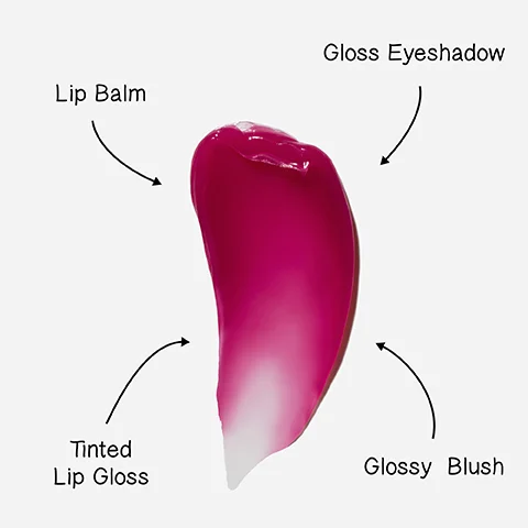 lip balm gloss eyeshadow tinted lip gloss glossy blush