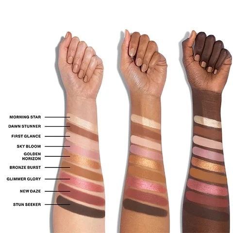 Hand swatch model shot