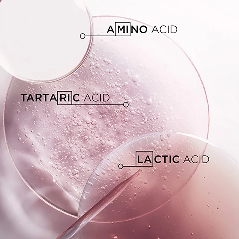Image 1, amino acid, tartaric acid, lactic acid. image 2, chroma absolu. after 6 weeks 92% of colour intensity is preserved. up to 74% more shine. up to 96% stronger hair. 98% of women agree that their hair feels nourished. instrumental test 21 applications of bain and fondant vs first day of colour. instrumental test compared to before treatment with bain. instrumental test soin acide and serum vs classic shampoo with sentised hair. consumer test, 51 women using bain riche, masque and serum with coloured hair. image 3, chroma absolu. hairdresser shelley gregory says - colour. one of the most requested services in my salon. chroma absolu revives all types of colour-treated hair, preventing colour fade and frizz for healthy shiny hait.