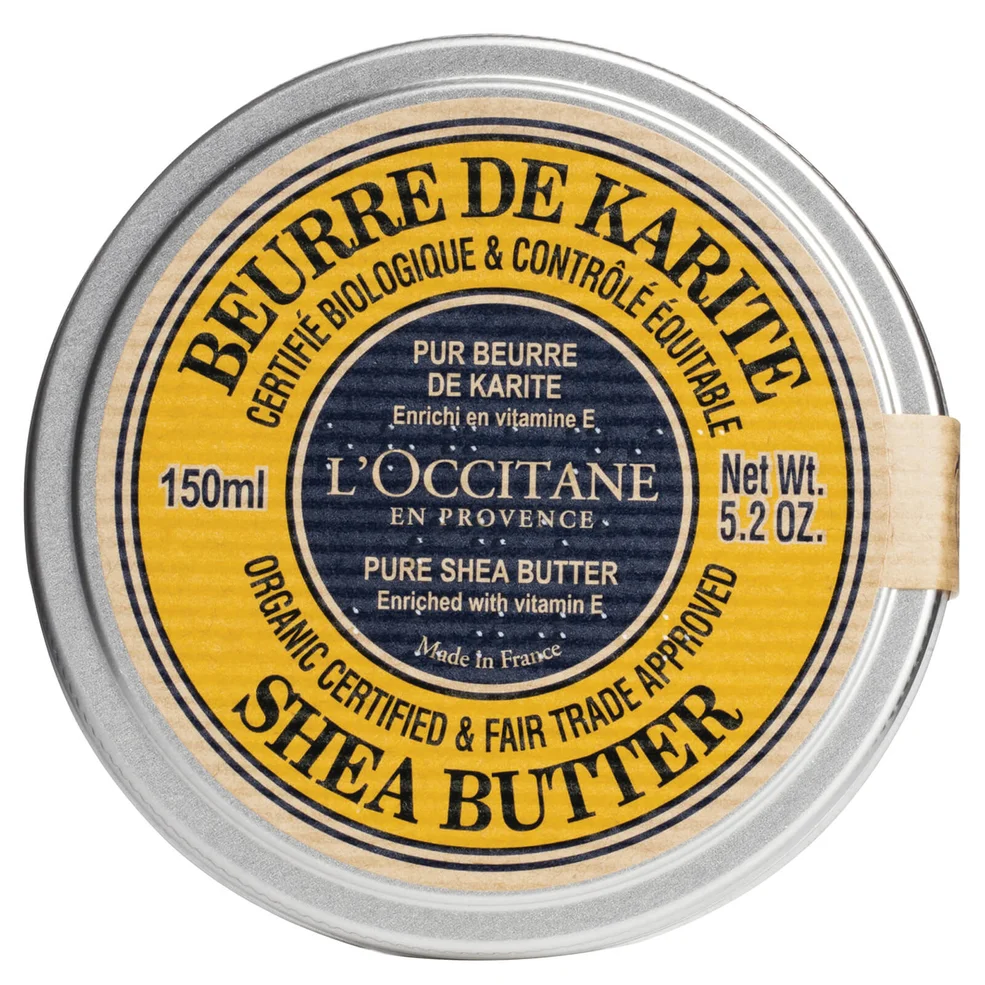 L'Occitane Organic Shea Butter 100% 150ml Image 1