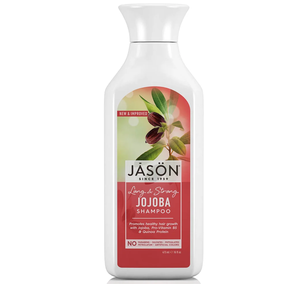 JASON Hair Care Jojoba and Castor Oil Shampoo 473ml Image 1