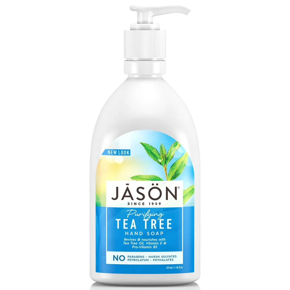 JASON Purifying Tea Tree Hand Soap 473ml Image 1