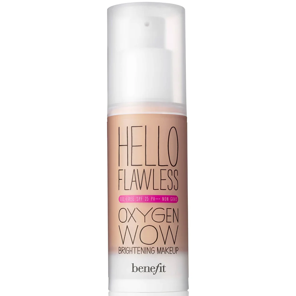 benefit Hello Flawless Oxygen Wow Liquid Foundation 30ml (Various Shades) Image 1