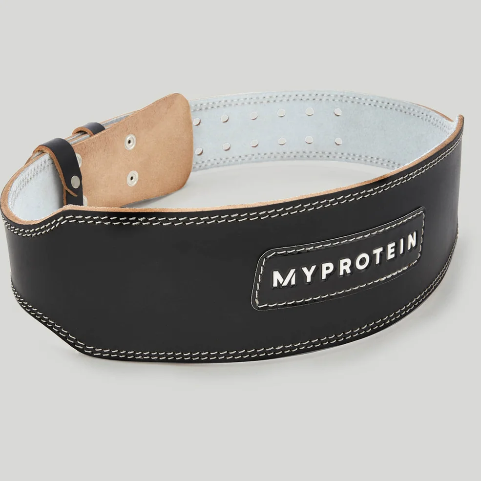 Myprotein Leather Lifting Belt - Large (32-40 Inch) Image 1