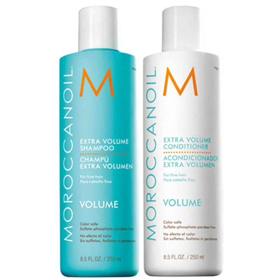 Moroccanoil Extra Volume Shampoo and Conditioner 250ml Duo Image 1