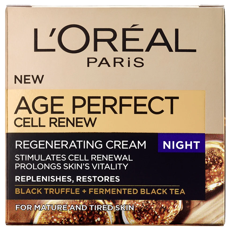 L'Oréal Paris Dermo Expertise Age Perfect Cell Renew Advanced Restoring Night Cream (50ml) Image 1