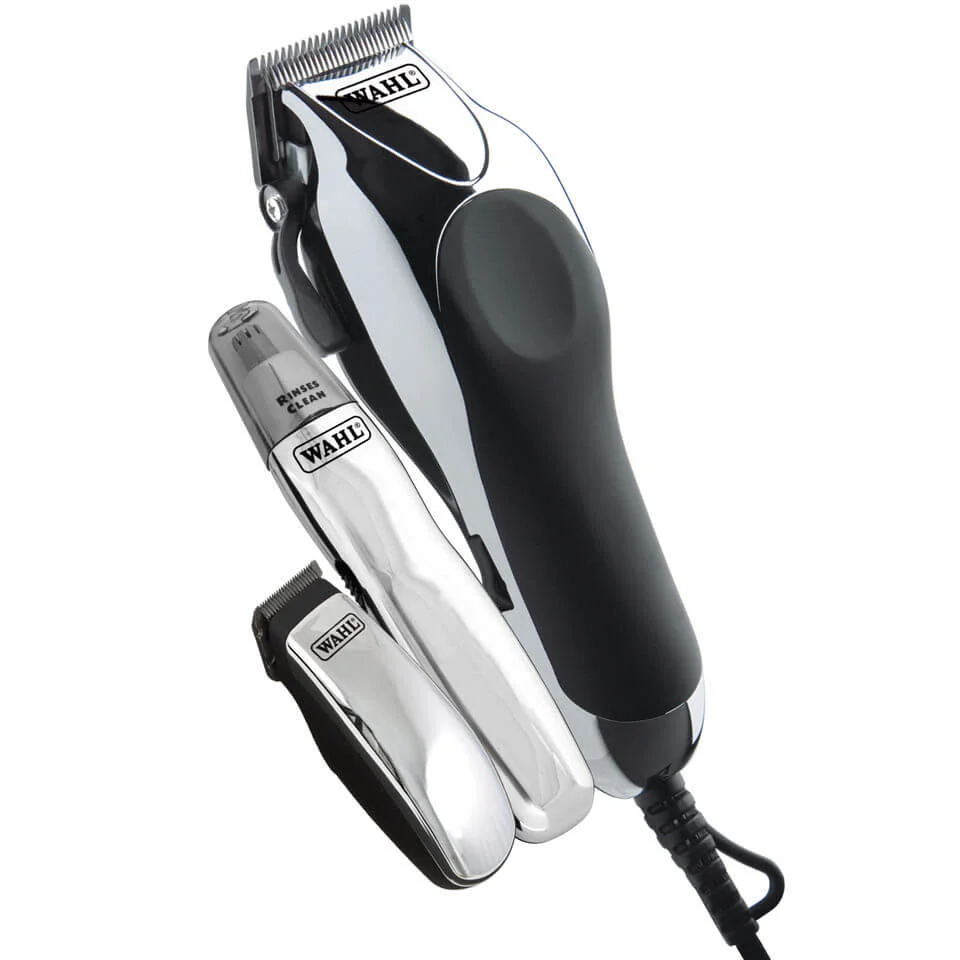 Wahl Deluxe Chrome Pro Mains Clipper Image 1