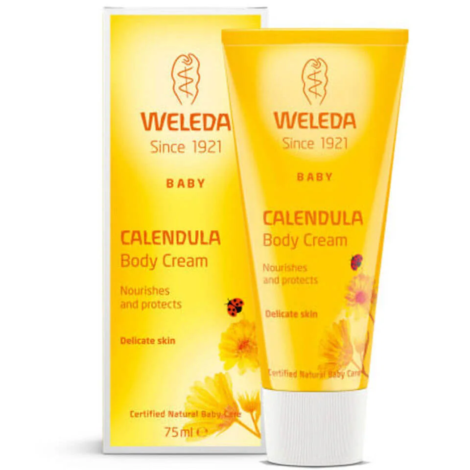Weleda Baby Calendula Moisturising Body Cream (75ml) Image 1