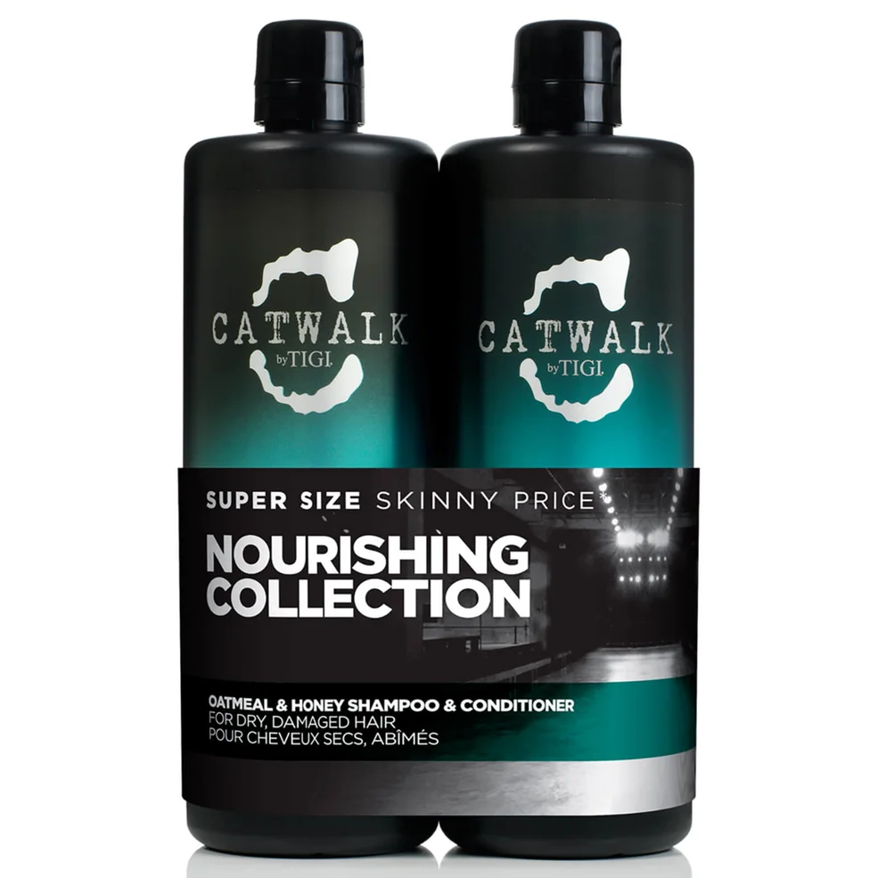 Catwalk by TIGI Oatmeal & Honey Shampoo & Conditioner Set 750ml Image 1