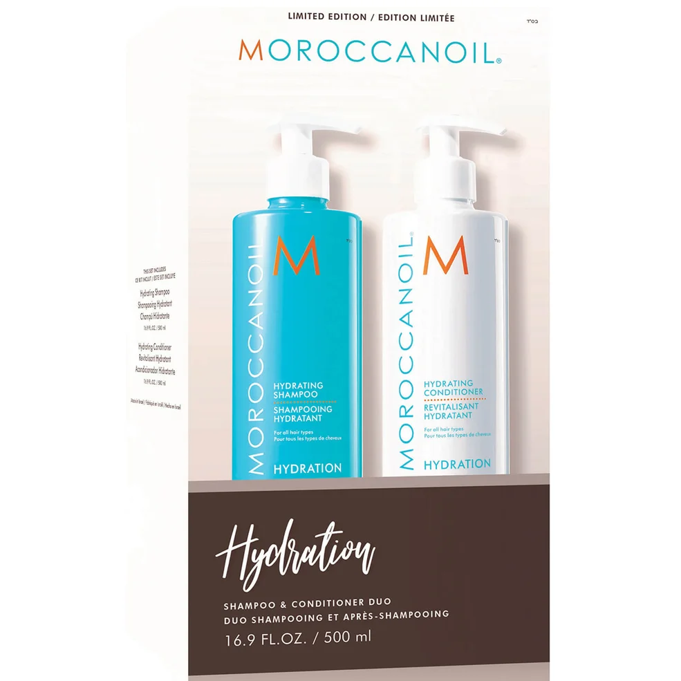 Moroccanoil Hydrating Shampoo and Conditioner Duo (2x500ml) (Worth £69.40) Image 1