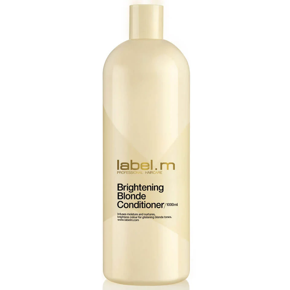 label.m Brightening Blonde Conditioner 1000ml (Worth £52.50) Image 1
