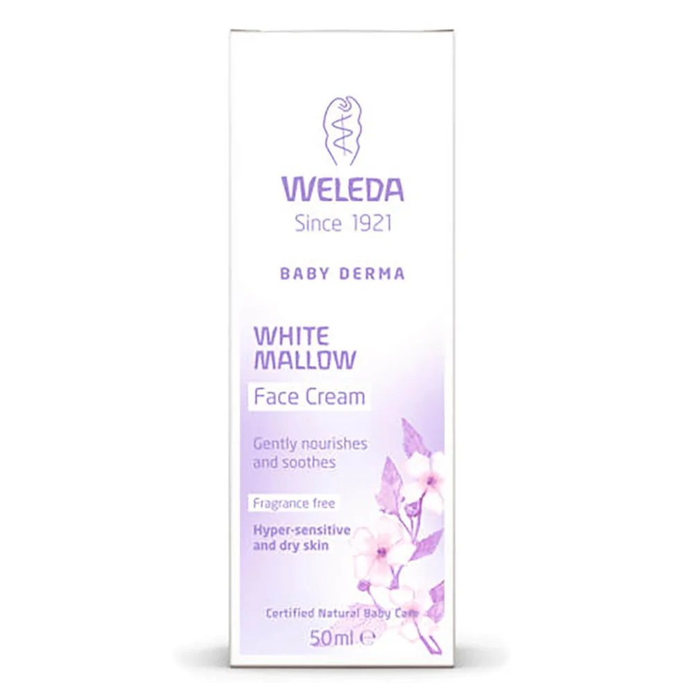 Weleda Baby Derma White Mallow Face Cream 50ml Image 1