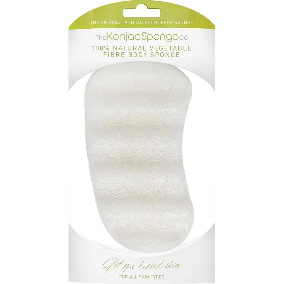 The Konjac Sponge Company 100% Pure Big Body Buffer Sponge Image 1