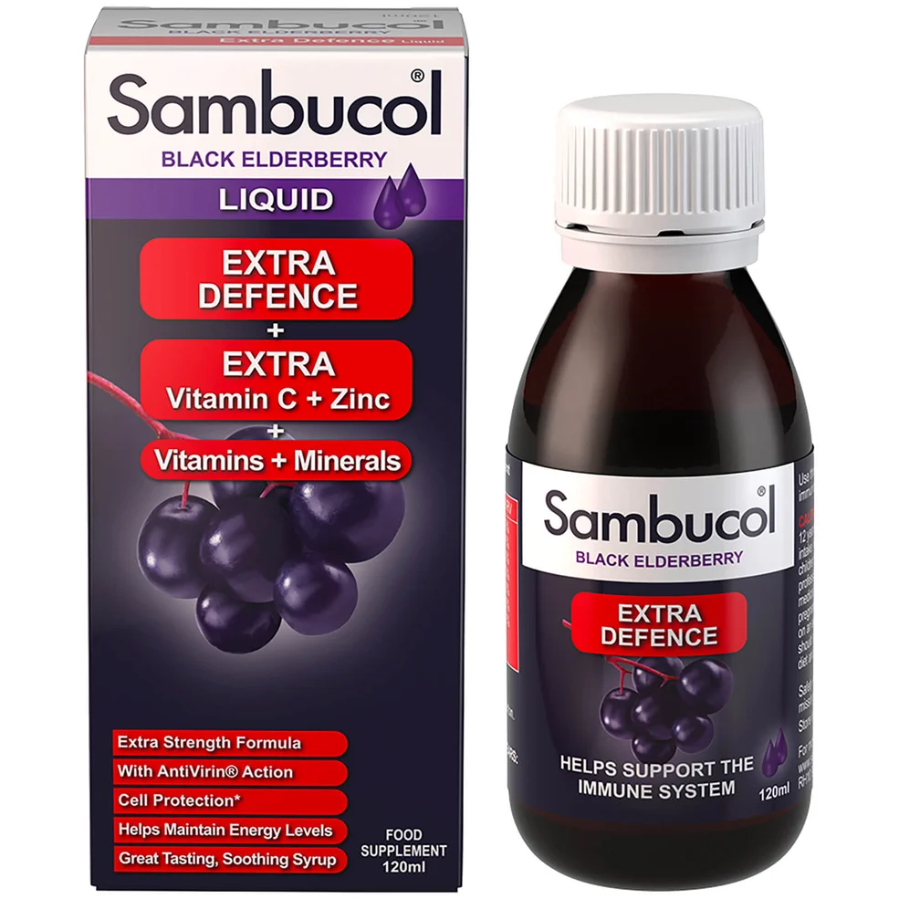 Sambucol Extra Defence (120ml) Image 1