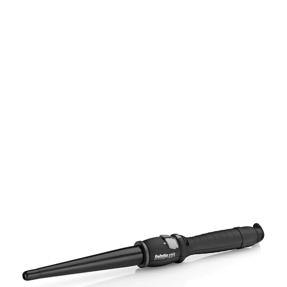 BaByliss PRO Dial a Heat Conical Wand (25-13mm) - Black Image 1