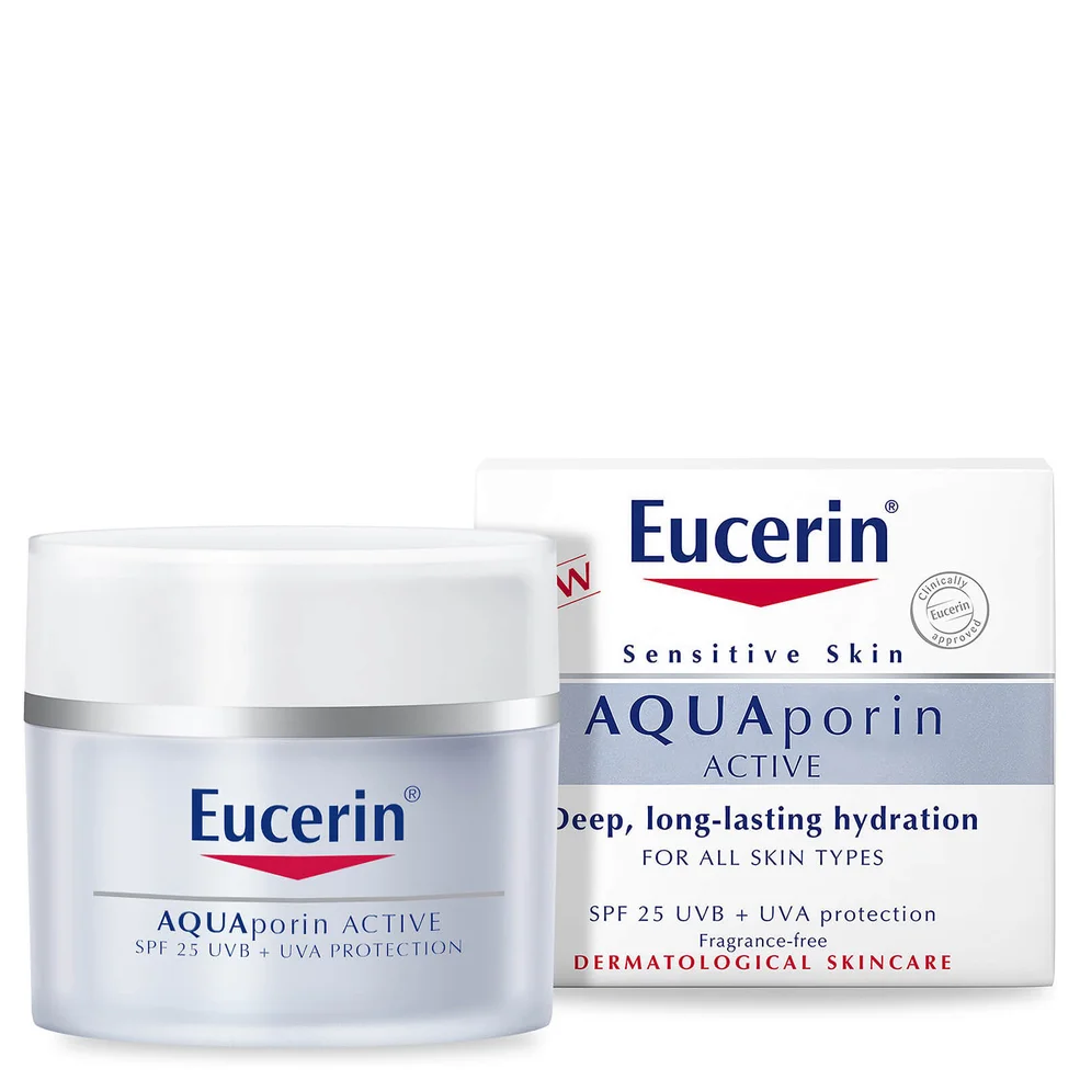 Eucerin® Aquaporin Active SPF 25 UVB + UVA Protection (50ml) Image 1