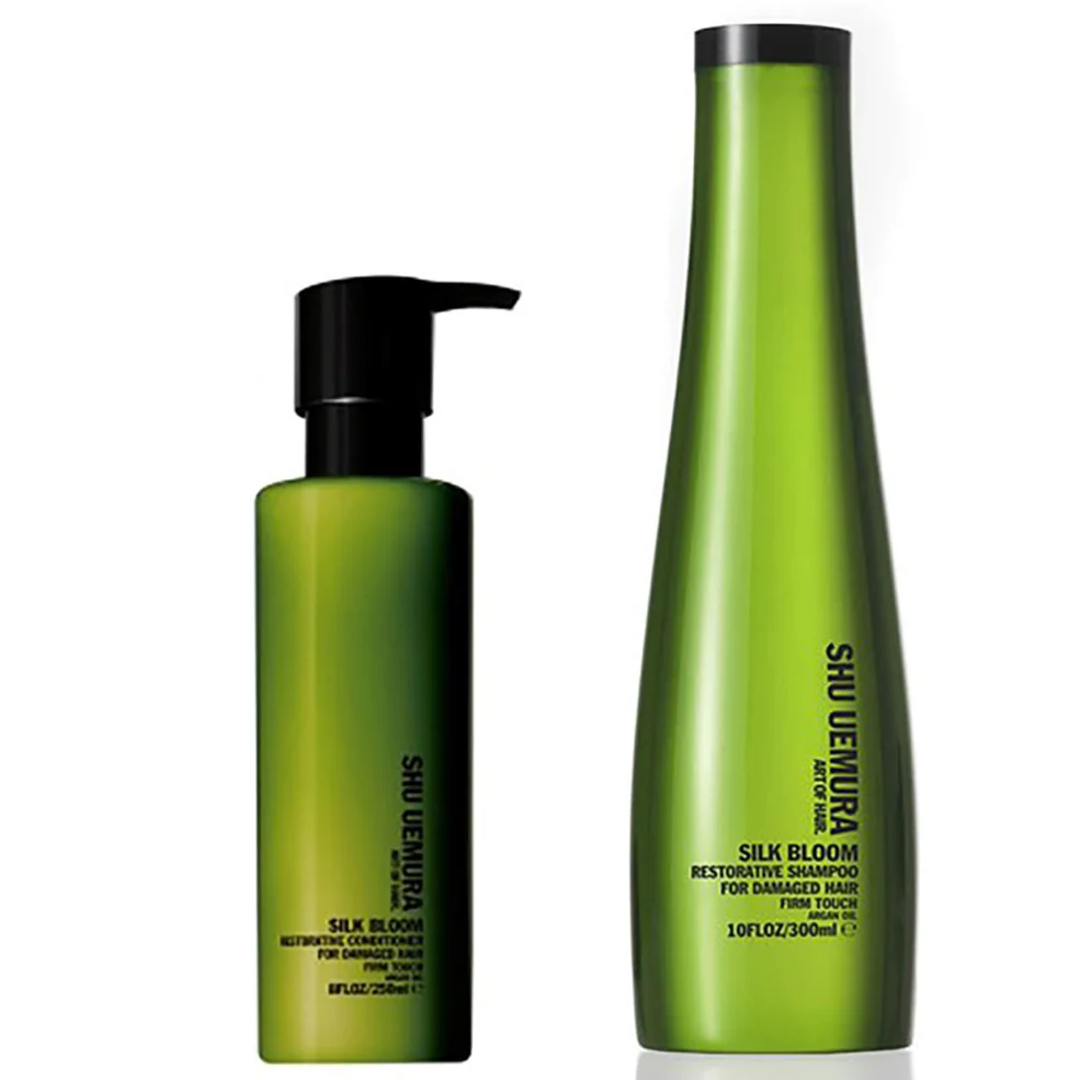 Shu Uemura Art of Hair Silk Bloom Shampoo (300ml) and Conditioner (250ml) Image 1