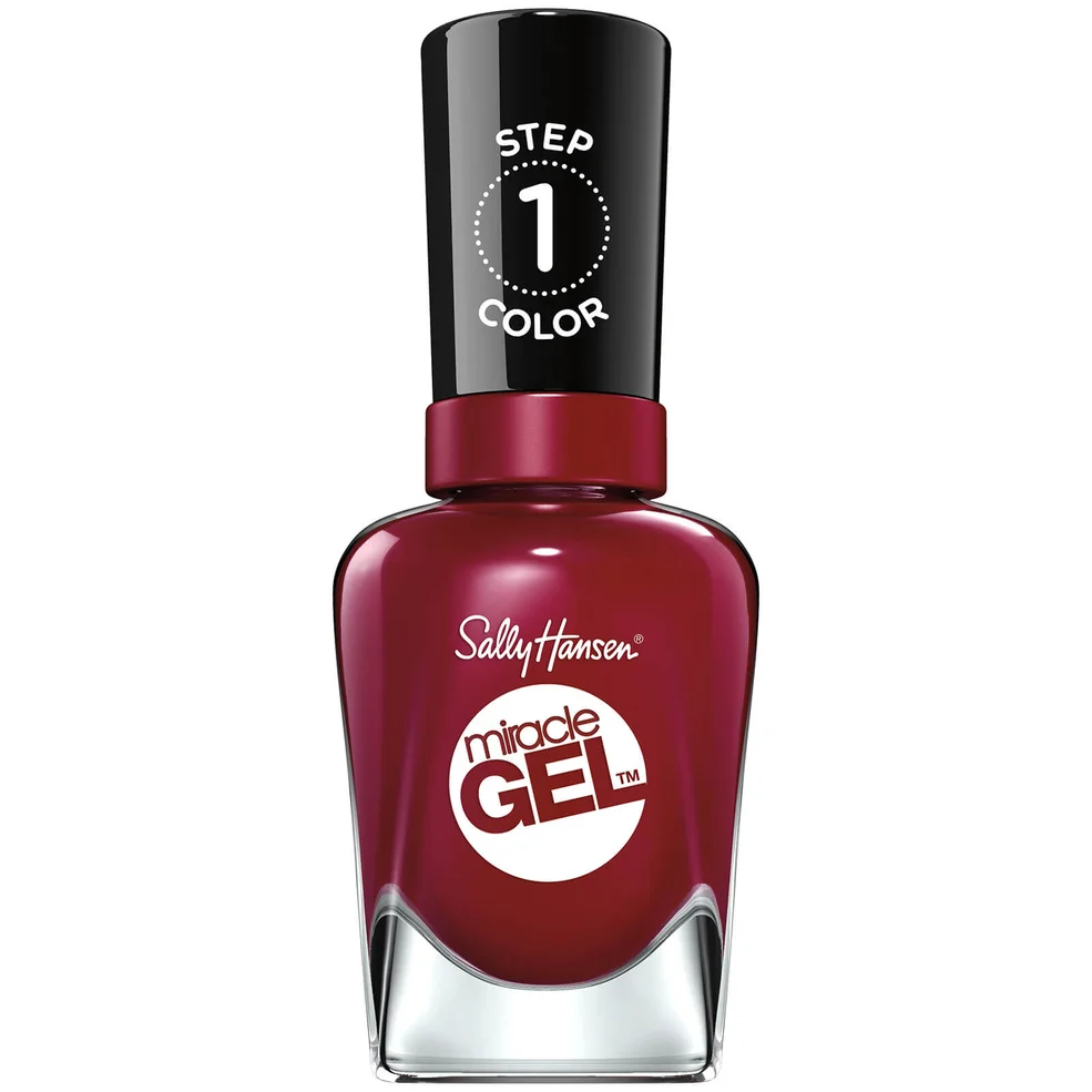 Sally Hansen Miracle Gel Nail Varnish - Dig Fig Image 1
