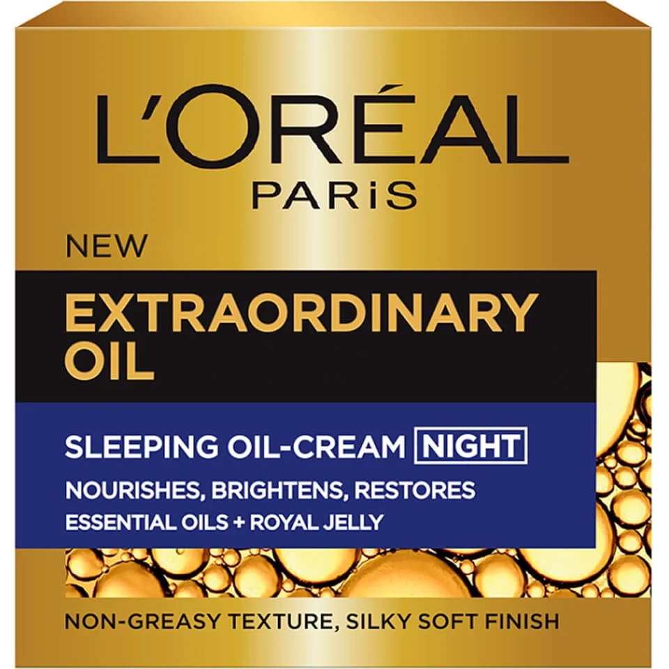L’Oréal Paris Extraordinary Oil Sleeping Oil Night Cream (50ml) Image 1