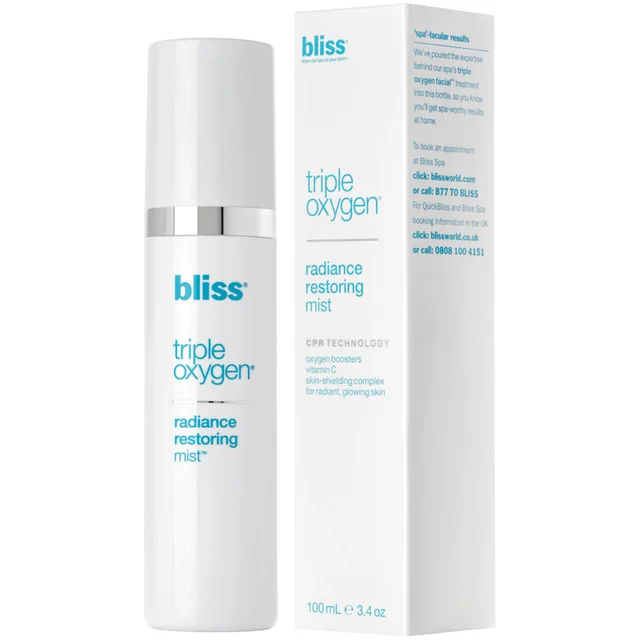 bliss Triple Oxygen Radiance Restoring Mist