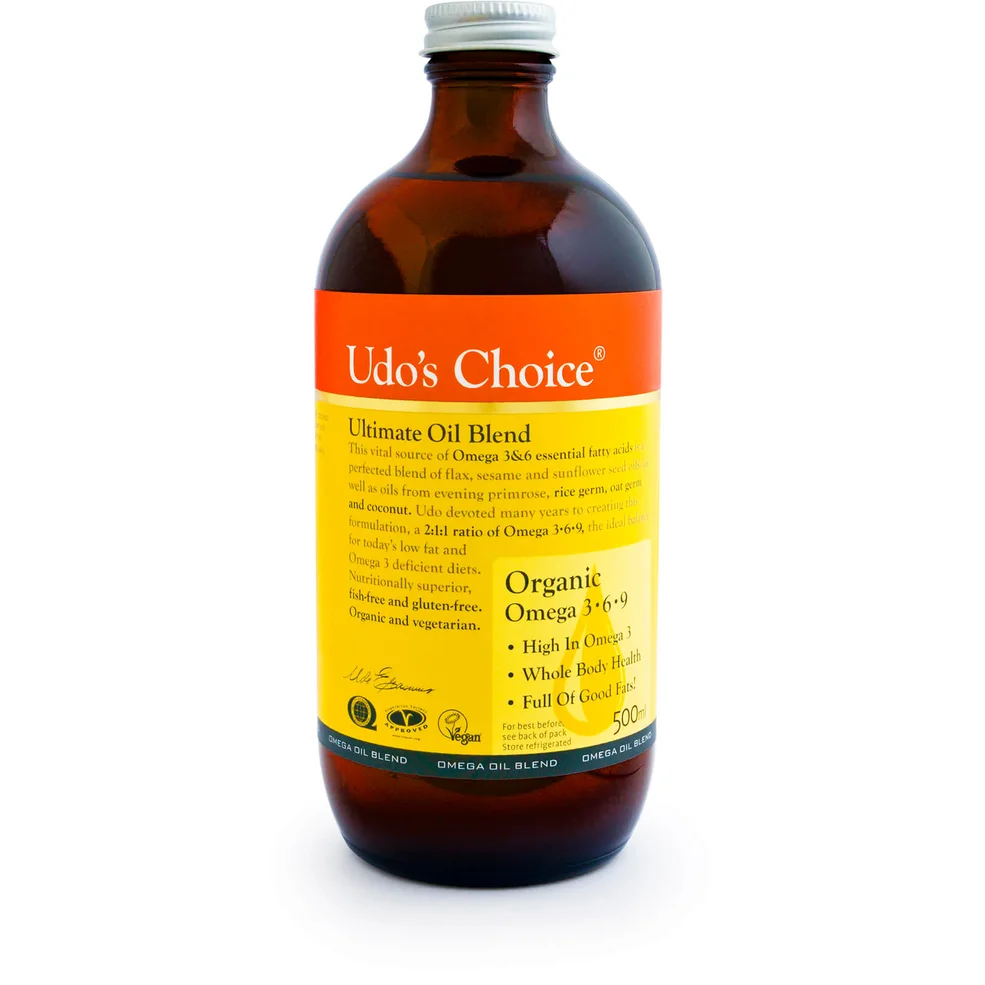 Udo's Choice Organic Ultimate Oil Blend - 250ml Image 1