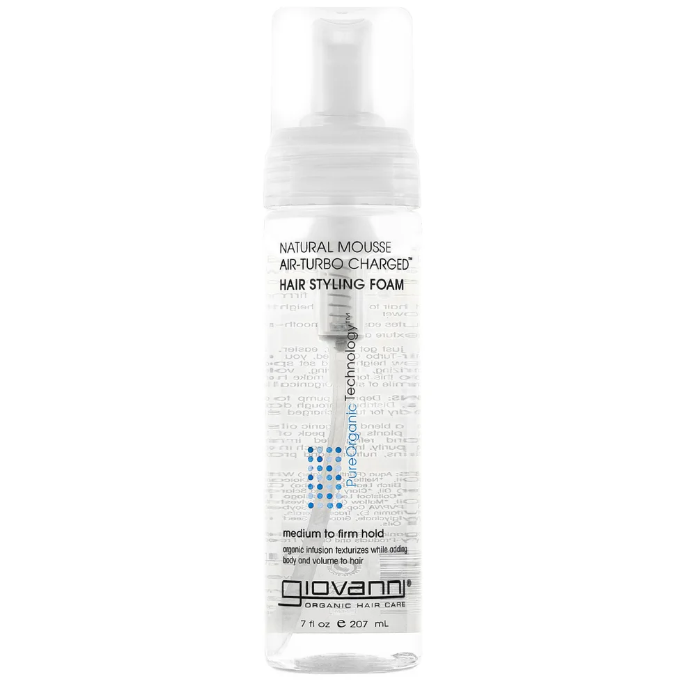 Giovanni Mousse Air-Turbo Charged Hair Styling Foam 207ml Image 1