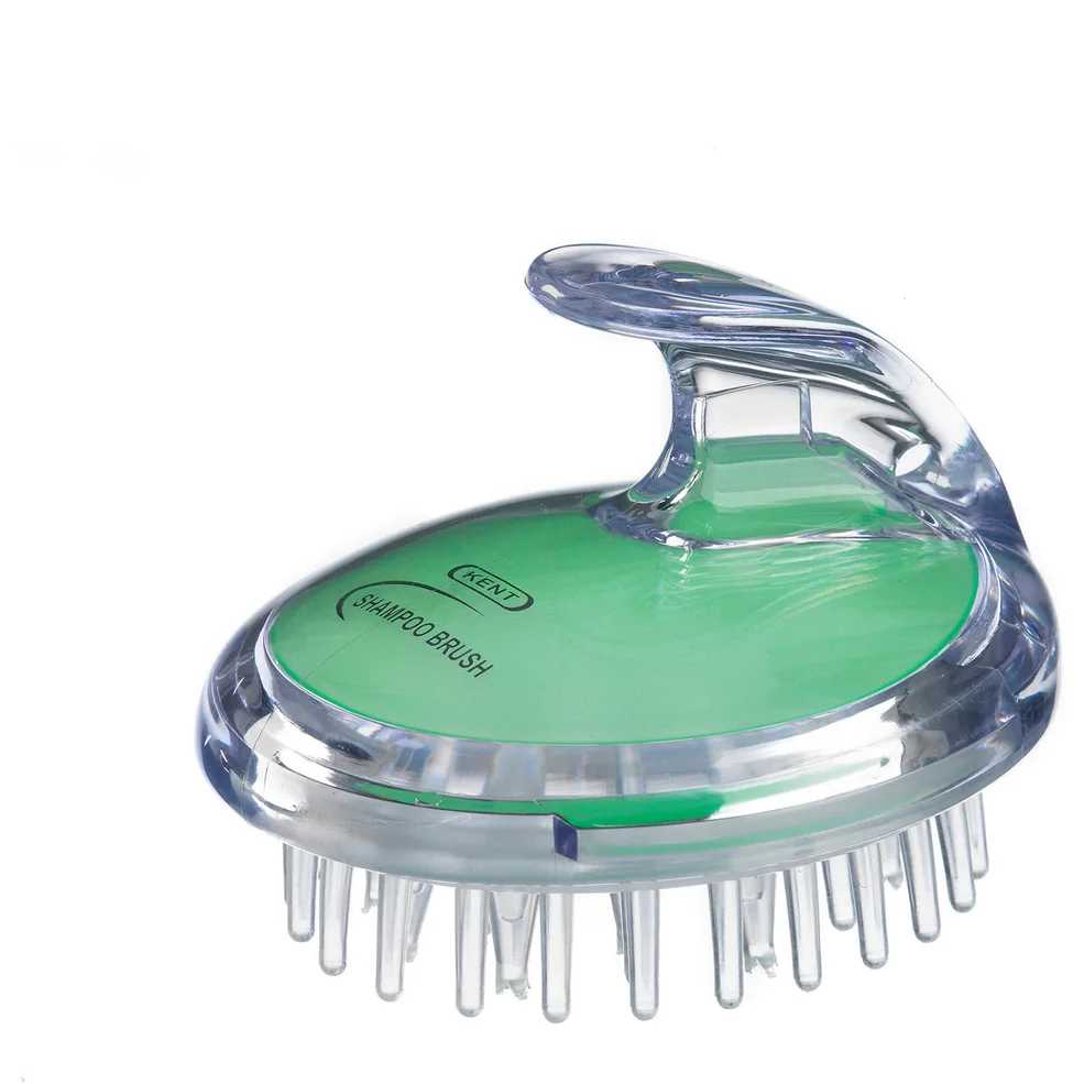 Kent Brushes Shampoo & Scalp Massage Brush - Green Image 1