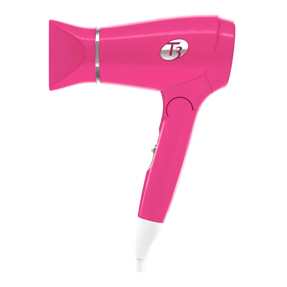 T3 Featherweight Compact Folding Dryer - Dark Pink Image 1