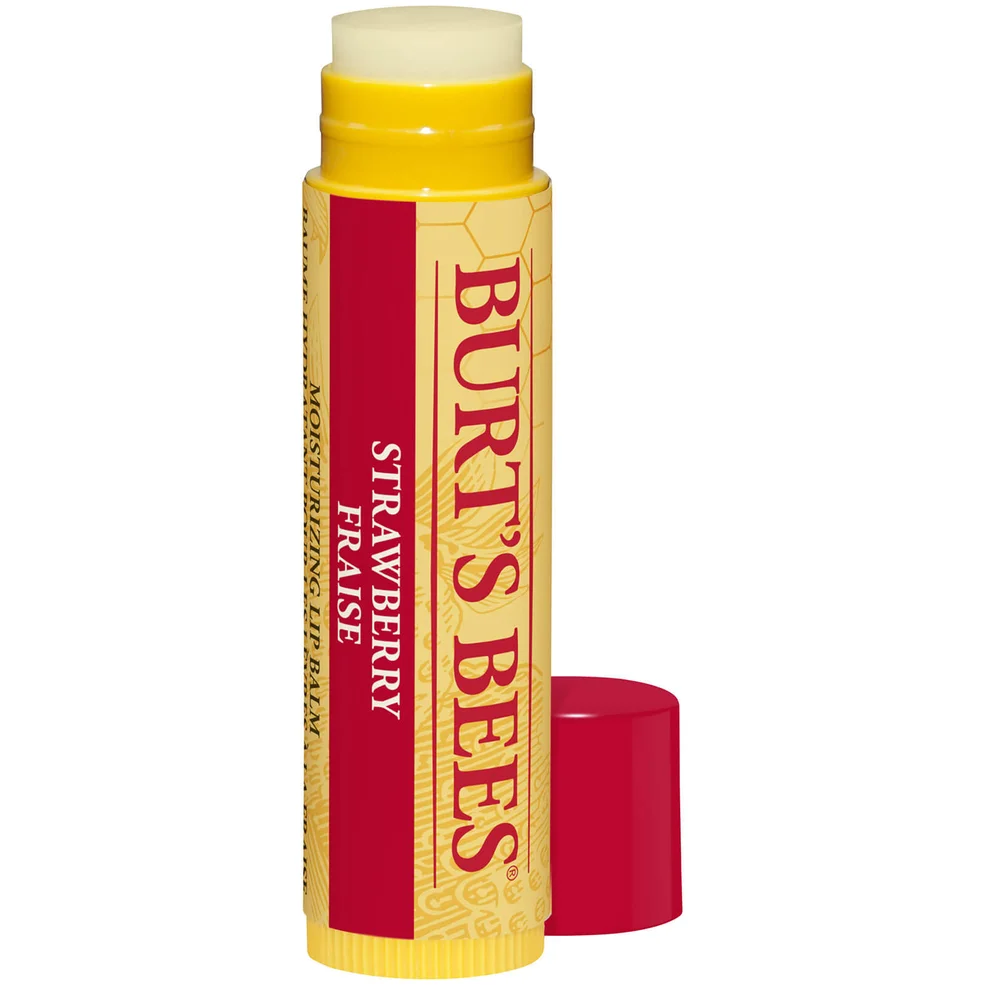 Burt's Bees Strawberry Lip Balm 4.25g Image 1