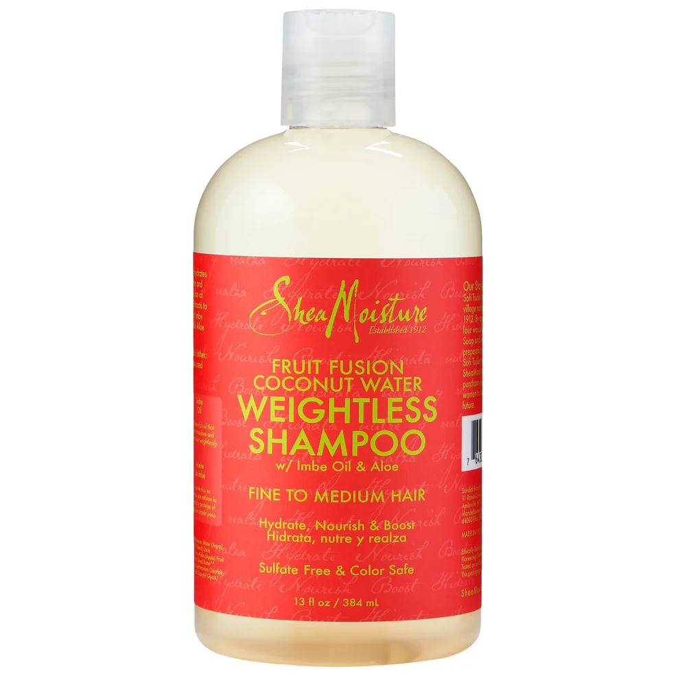 Shea Moisture Fruit Fusion Weightless Shampoo 384ml Image 1