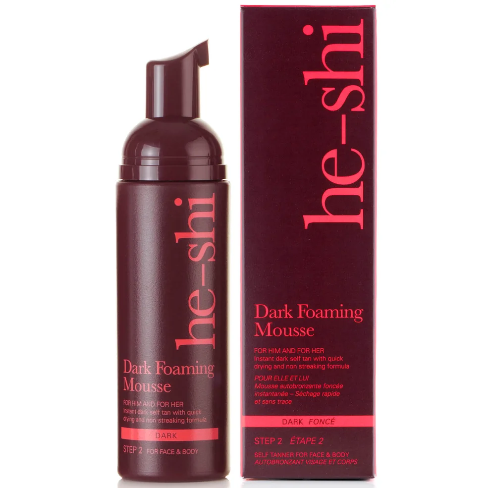 He-Shi Dark Foaming Mousse 150ml Image 1