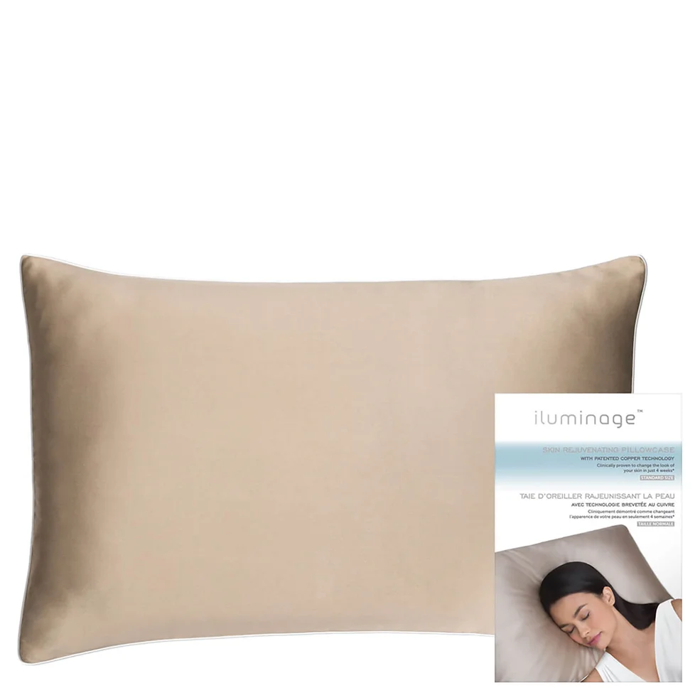 Iluminage Skin Rejuvenating Pillowcase - Gold Image 1