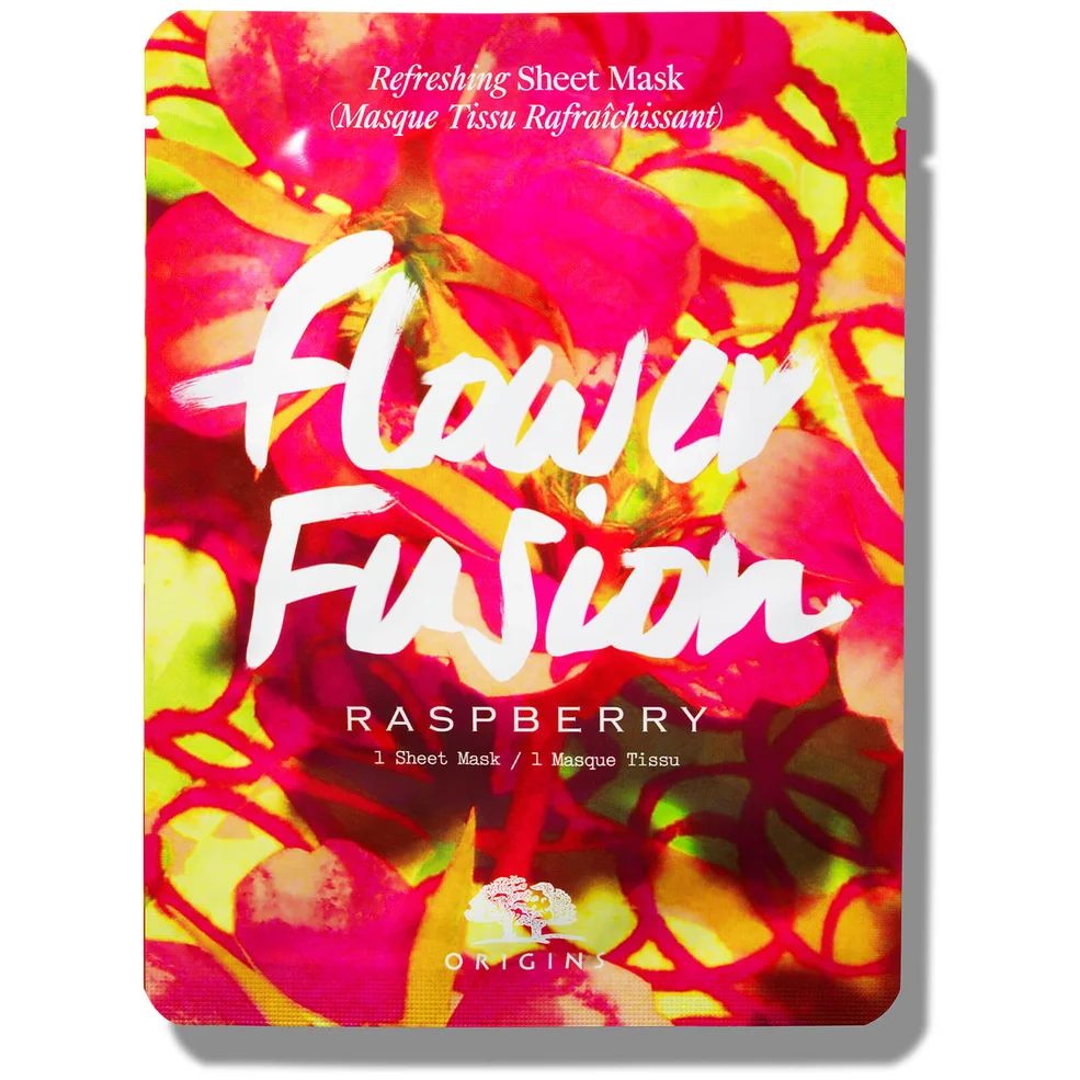 Origins Flower Fusion™ Hydrating Sheet Mask - Raspberry Image 1