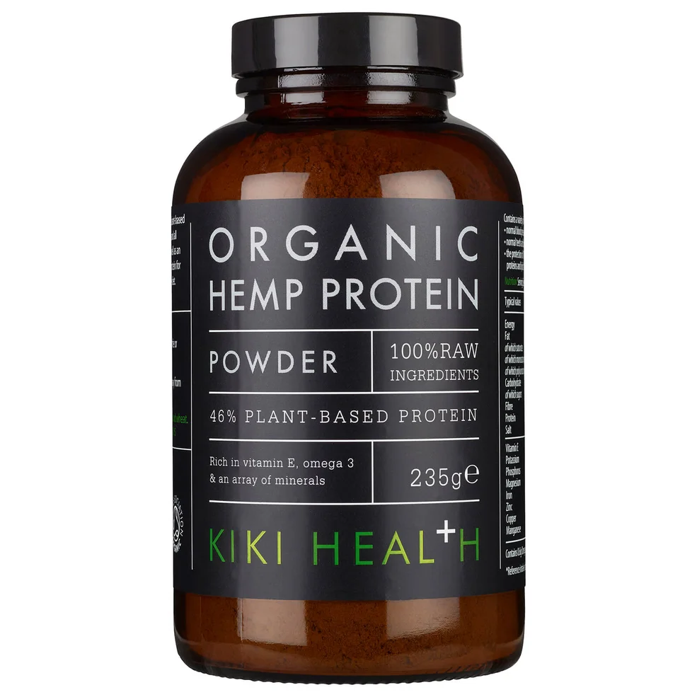 KIKI Health Organic Hemp Protein Powder 235g Image 1