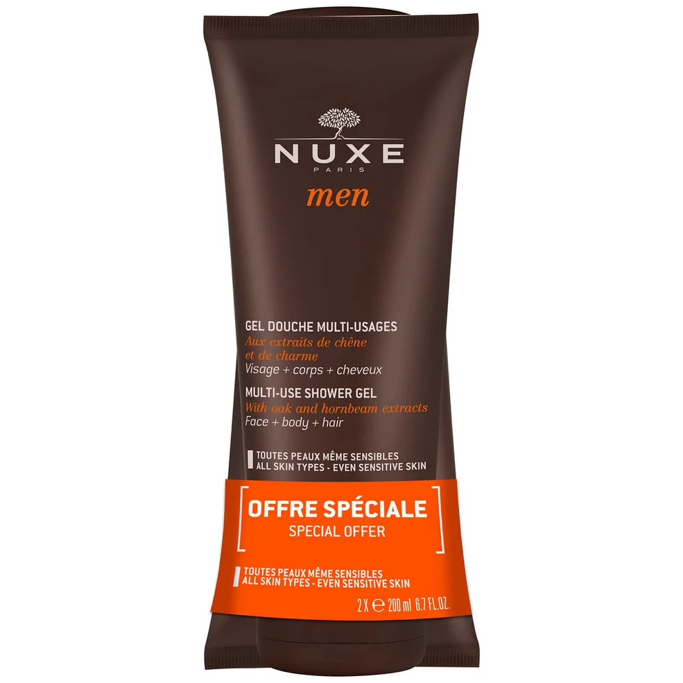 NUXE Men Shower Gel Duo 2x200ml Image 1