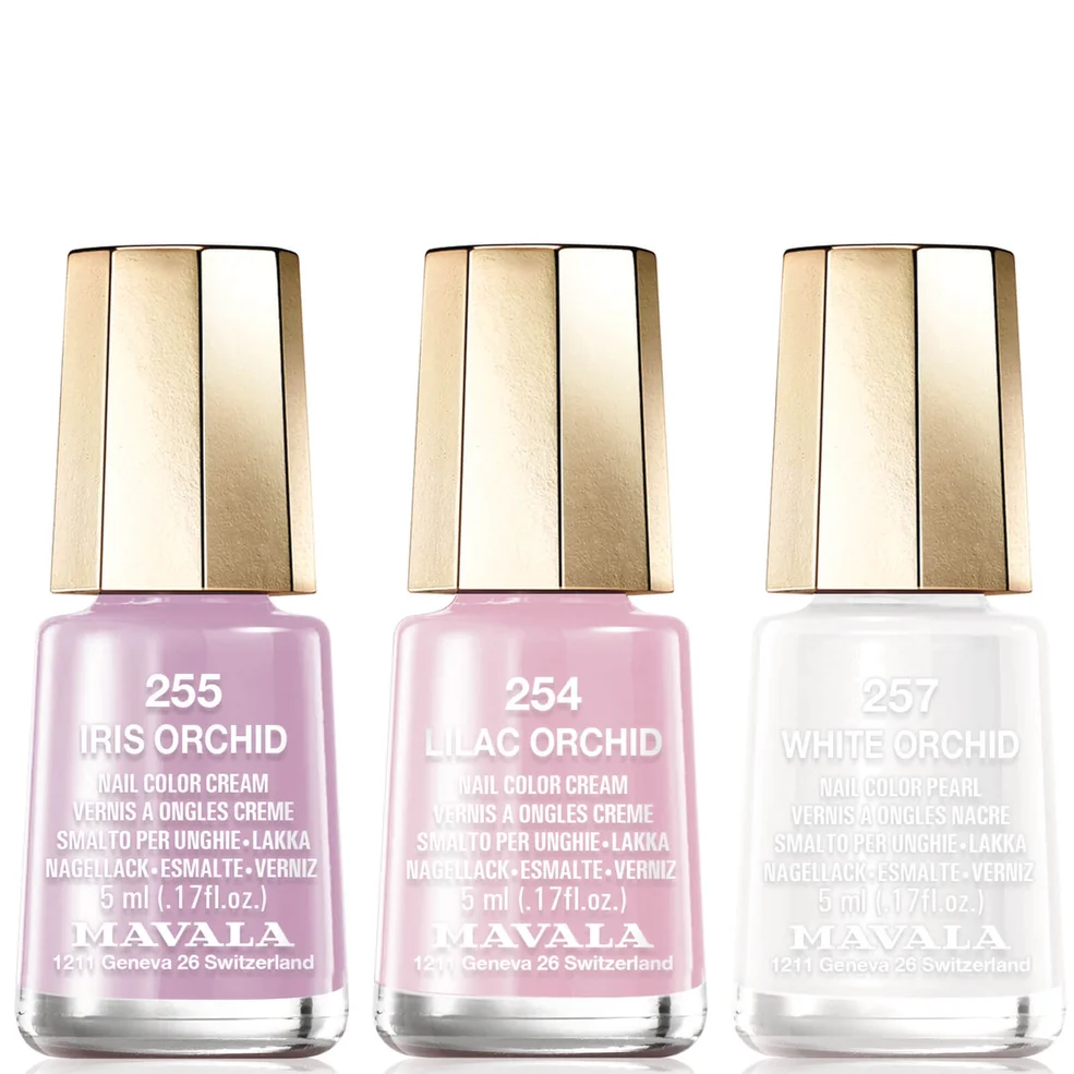 Mavala Delicate Nail Varnish Trio - Version 1 (255, 257, 259) Image 1