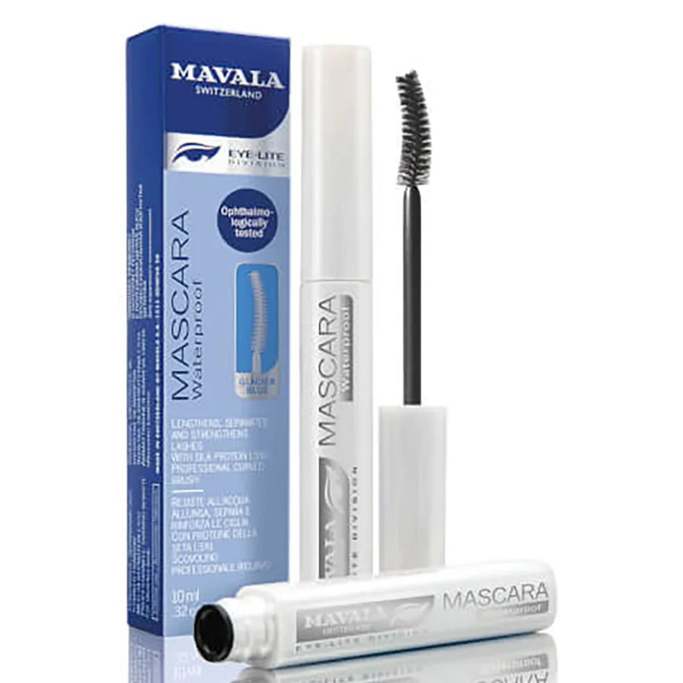 Mavala Treatment Waterproof Mascara - Blue Glacier 10ml Image 1