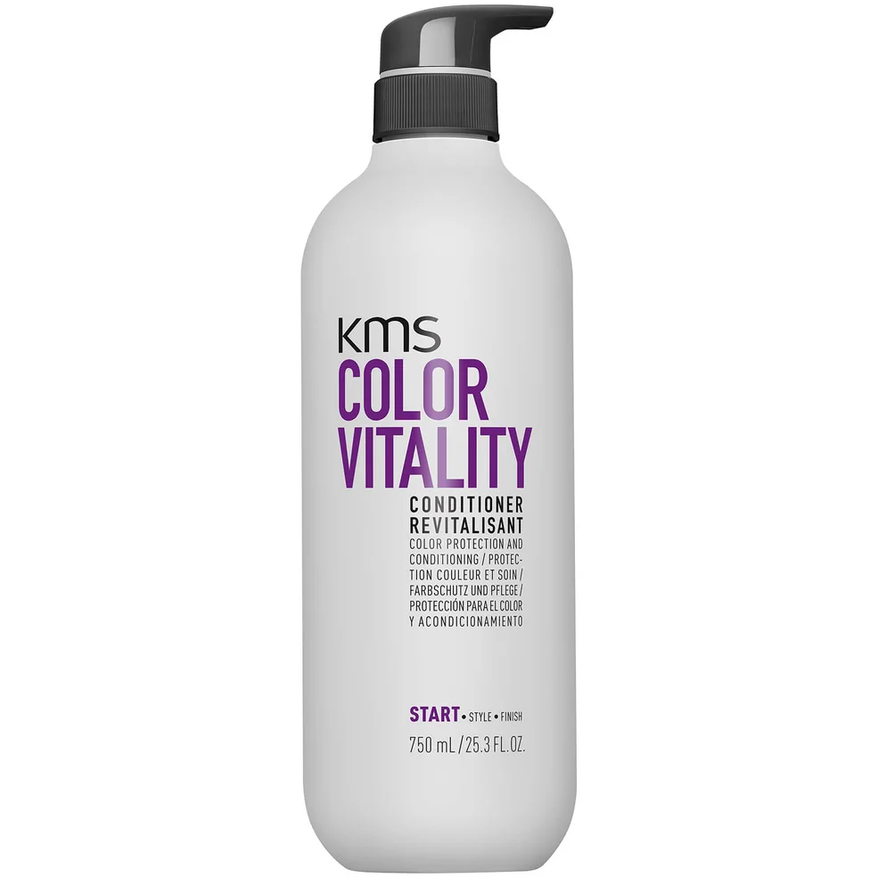 KMS Color Vitality Conditioner 750ml For Coloured Hair (Worth £69) Image 1