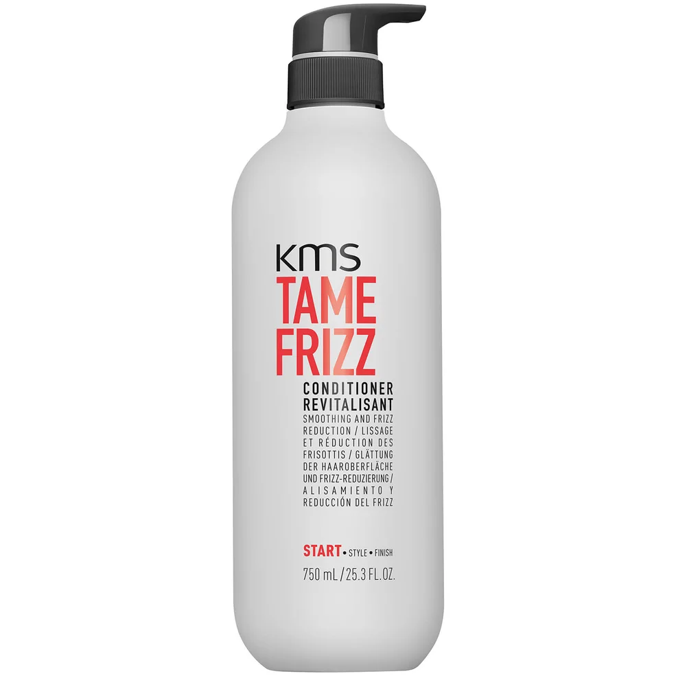 KMS Tame Frizz Conditioner 750ml For Smoothing Frizzy Hair (Worth £69) Image 1