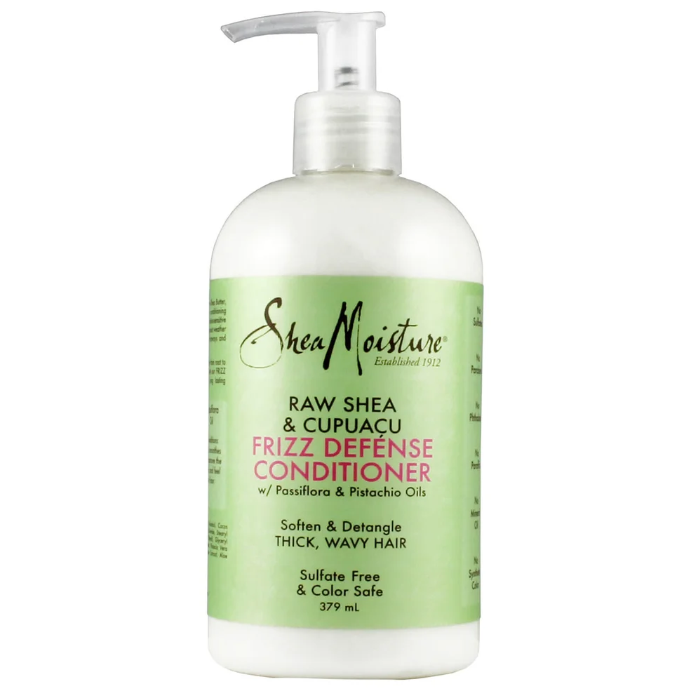 Shea Moisture Raw Shea & Cupuacu Frizz Defense Conditioner 384ml Image 1