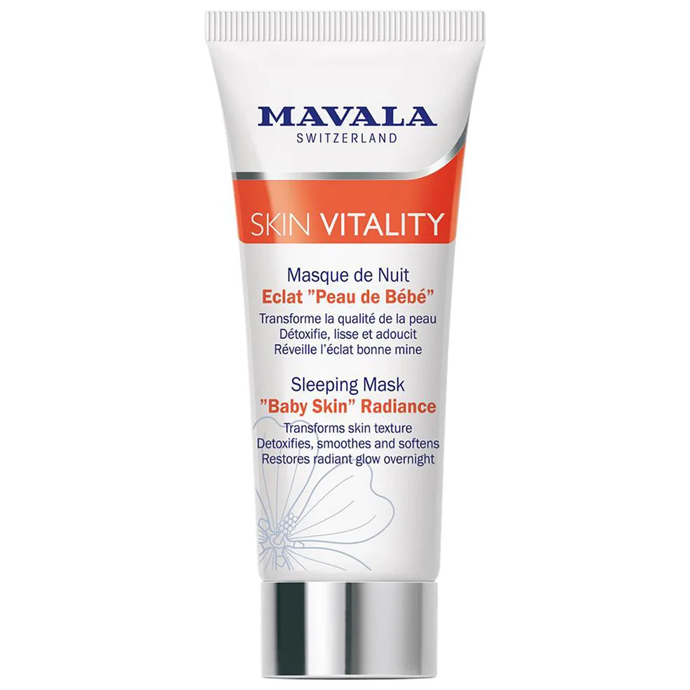 Mavala Skin Vitality Sleeping Mask Baby Skin Radiance 65ml Image 1