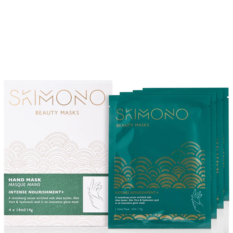 Skimono Beauty Hand Mask for Intense Nourishment 4 x 14ml Image 1